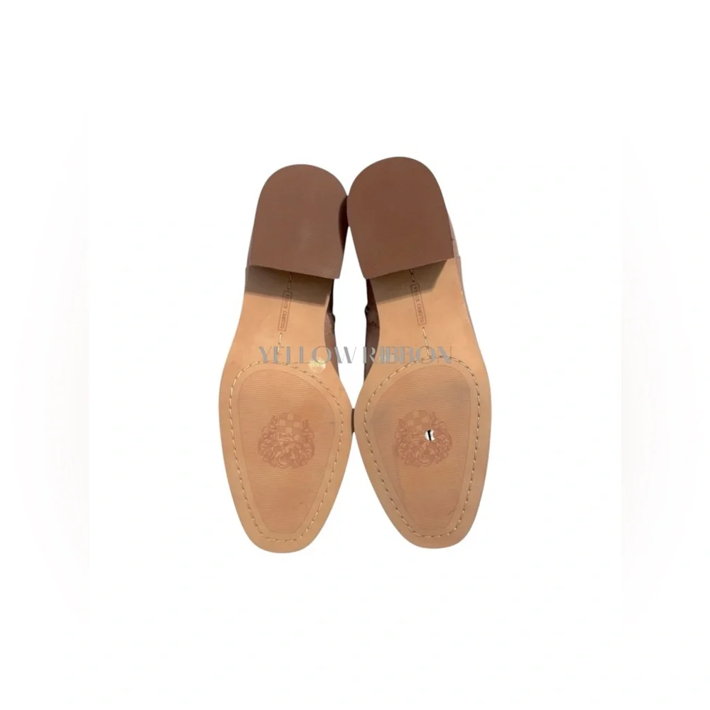 🆕 VINCE CAMUTO | JERILDINI LEATHER BOOTS | TAN | SIZE: 7.5